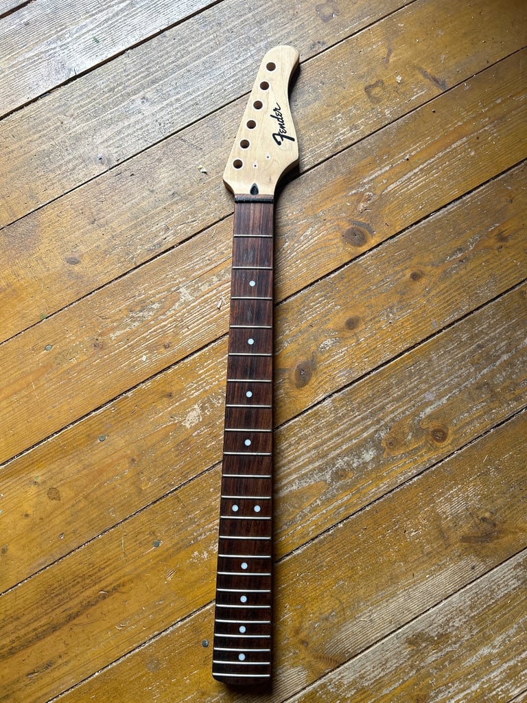 Cort guitar neck with Fender Decal