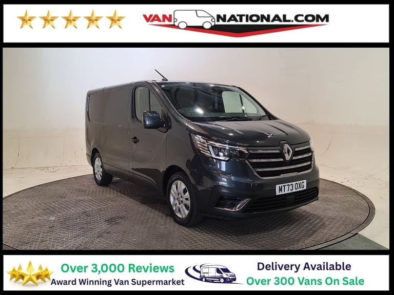 RENAULT TRAFIC 2.0 DCI BLUE SL28 SPORT P/V L1 H1 150 BHP SWB DIESEL