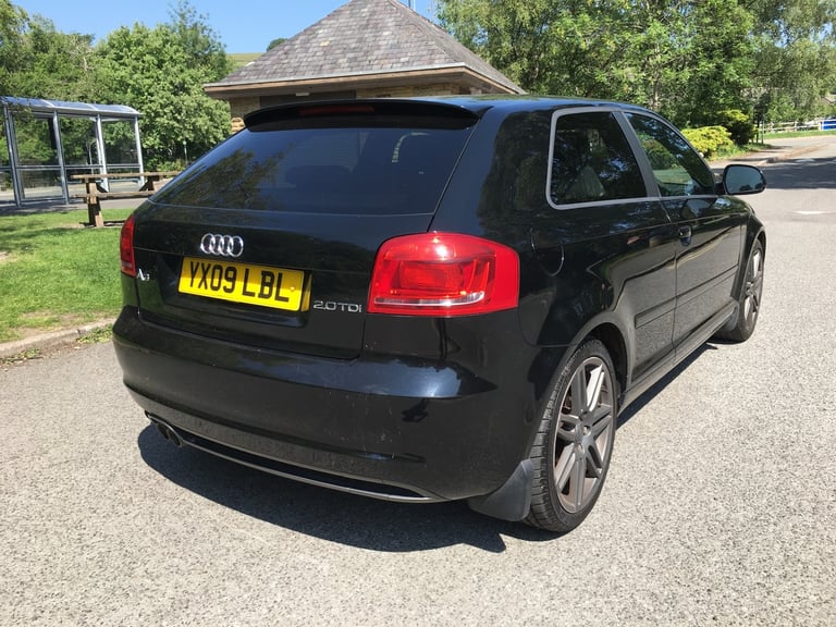 2009 Audi A3 2.0 TDI Black Edition 3dr HATCHBACK Diesel Manual