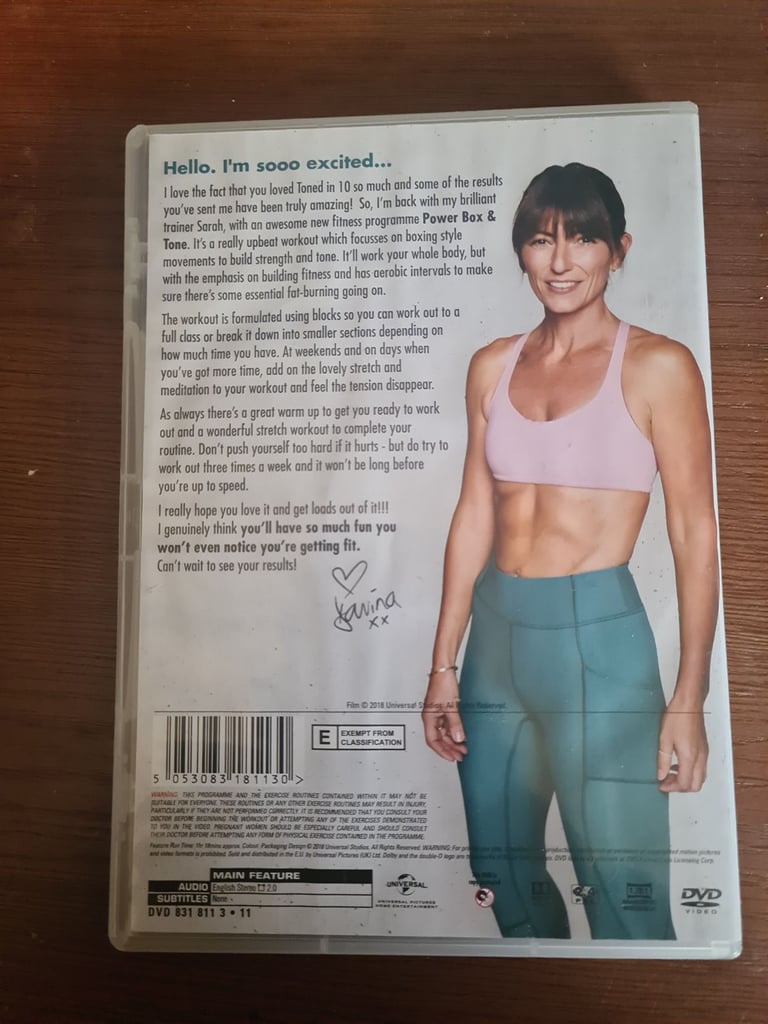 Davina workout dvd