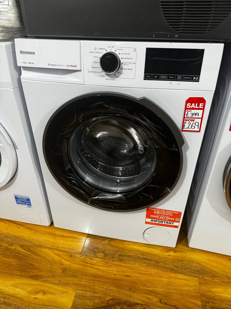 🤩SALE WEEK😂 RRP £399!! Blomberg 8kg 1400 Spin Washing Machine - Great Ratings 