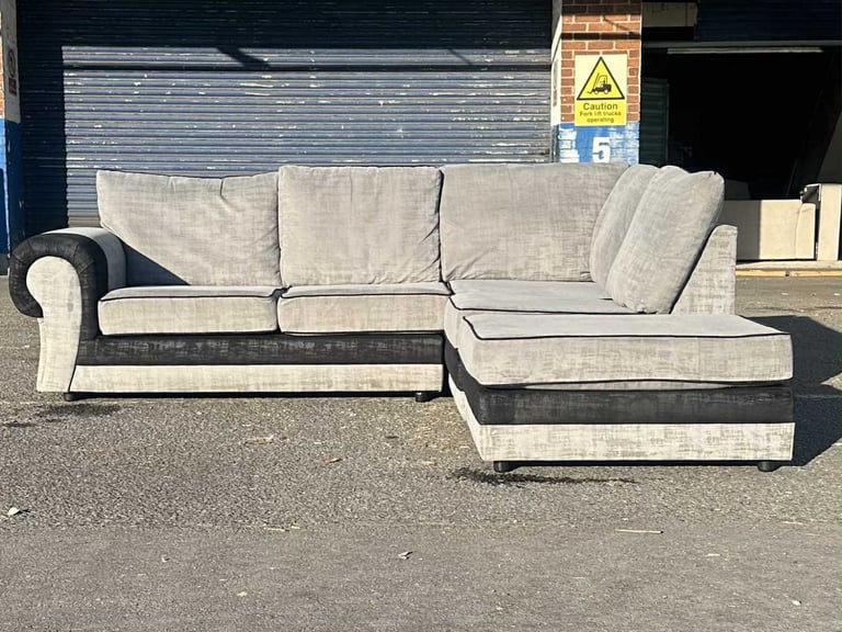 Grey corner sofa 
