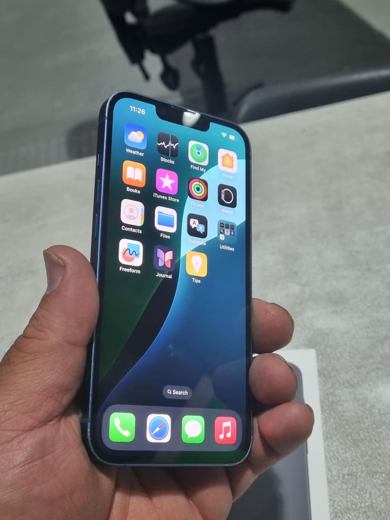 image for Apple Iphone 13 Blue 128GB Unlocked in good working condition