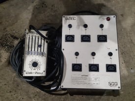 Eltec DRE 6-500 Dimmer Pack and Walk-About controller