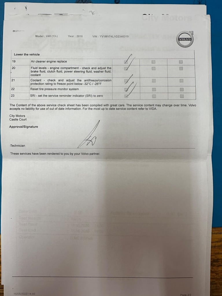 2016 Volvo V40 2.0 D2 R-Design Lux Nav Euro 6 (s/s) 5dr HATCHBACK Diesel Manual