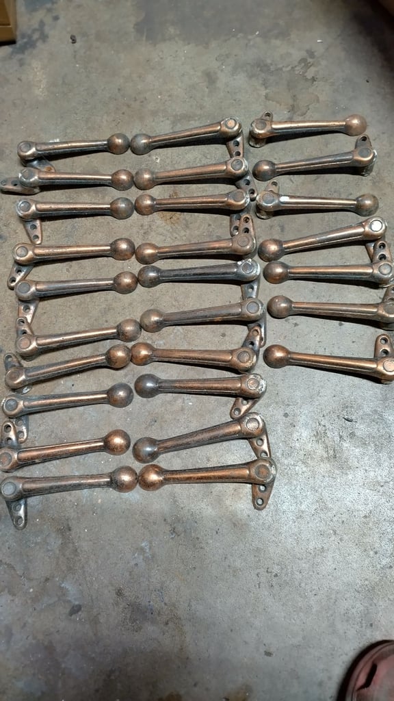 image for vintage carpet stair gripper clips reclaimed reclamation restoration . free shipping 