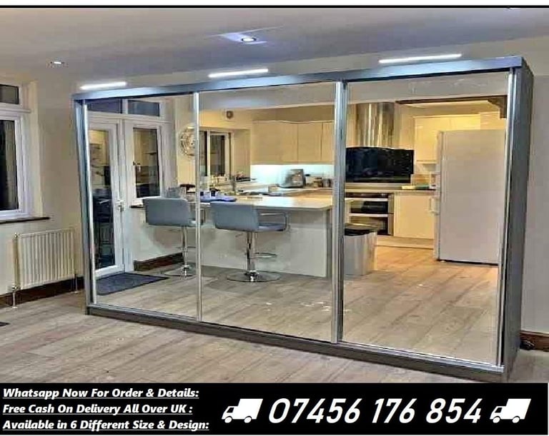 New Chicago /100,120,150,180,203,250cm Wardrobe!✓✓