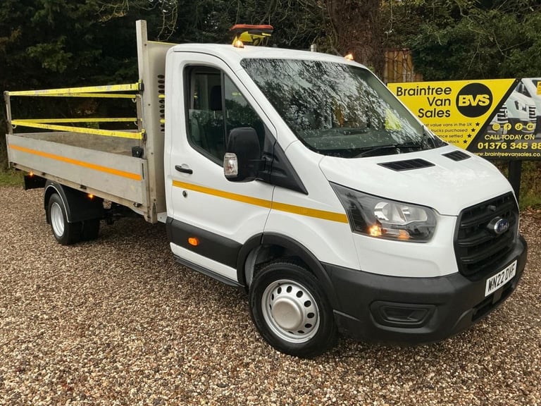 2022 Ford Transit 2.0 350 EcoBlue HD Leader DROPSIDE Cab 2dr Diesel Manual RWD L4 Euro 6 (s/s DRO...