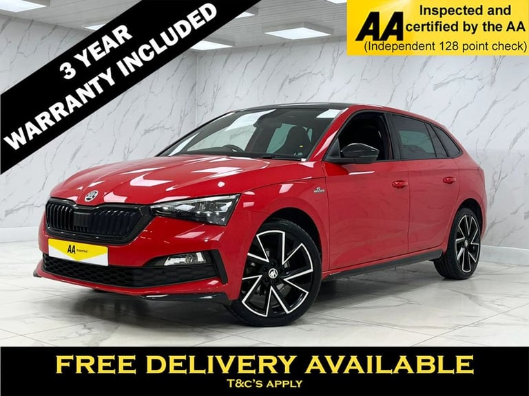 image for 2021 Skoda Scala 1.5 TSI Monte Carlo Hatchback 5dr Petrol Manual Euro 6 (s/s) (150 ps) Hatchback ...