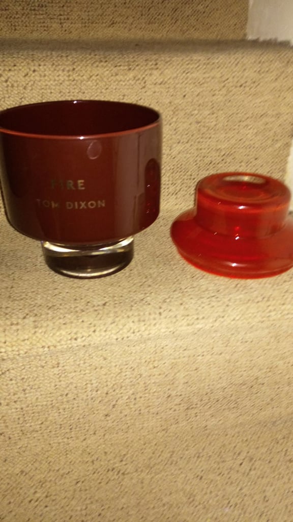 NEW TOM DIXON ''FIRE'' LARGE CANDLE HOLDER