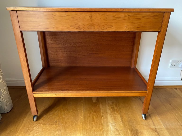 Vintage McIntosh Teak Metamorphic Bar Tea Trolley Table Retro Small Sideboard