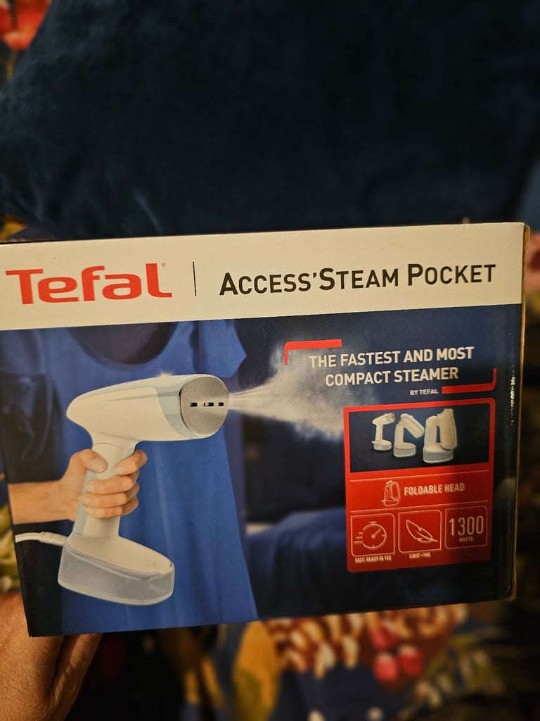 Tefal access steam pocket steamer brand new