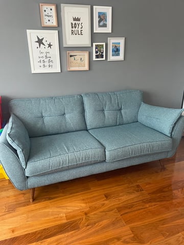 French Connection Two Seat Sofa In