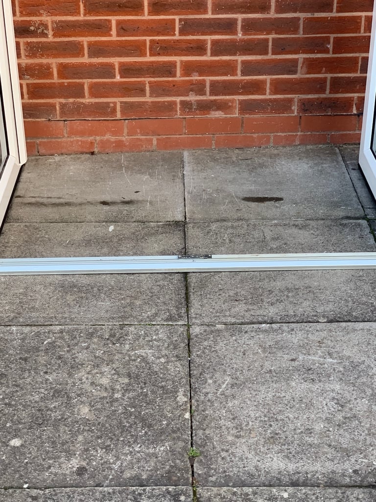 UPVC DOUBLE GLAZED FRENCH PATIO DOOR & KEY 142.5cm WIDE 214cm HIGH Can Deliver