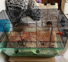Gerbil and hamster cage 