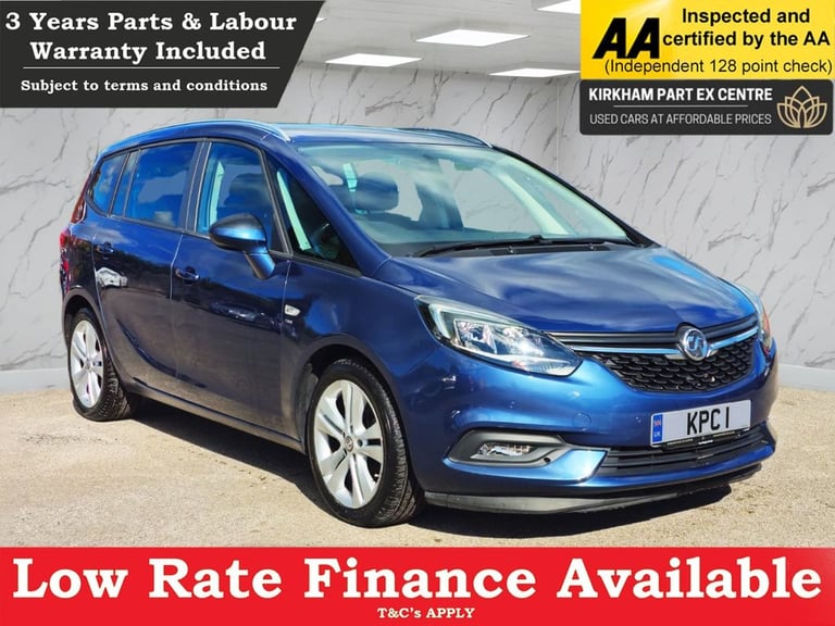 image for 2017 Vauxhall Zafira Tourer 1.4i Turbo SRi Nav MPV 5dr Petrol Auto Euro 6 (140 ps) ***DRIVE AWAY ...
