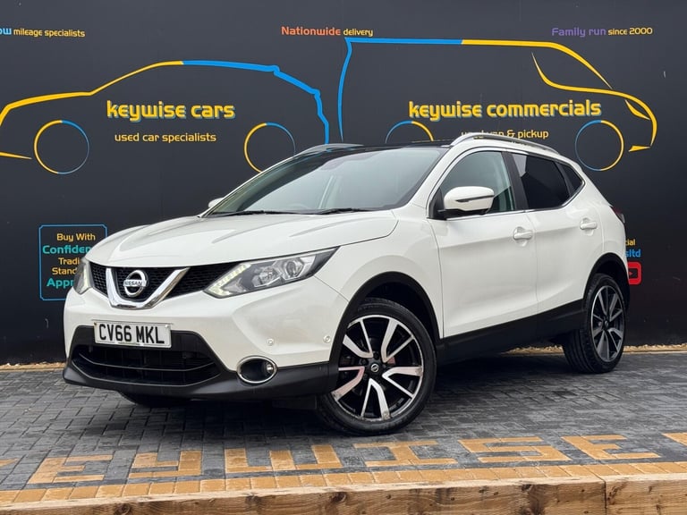 2016 Nissan Qashqai 1.2 DIG-T Tekna 2WD Euro 6 (s/s) 5dr HATCHBACK Petrol Manual