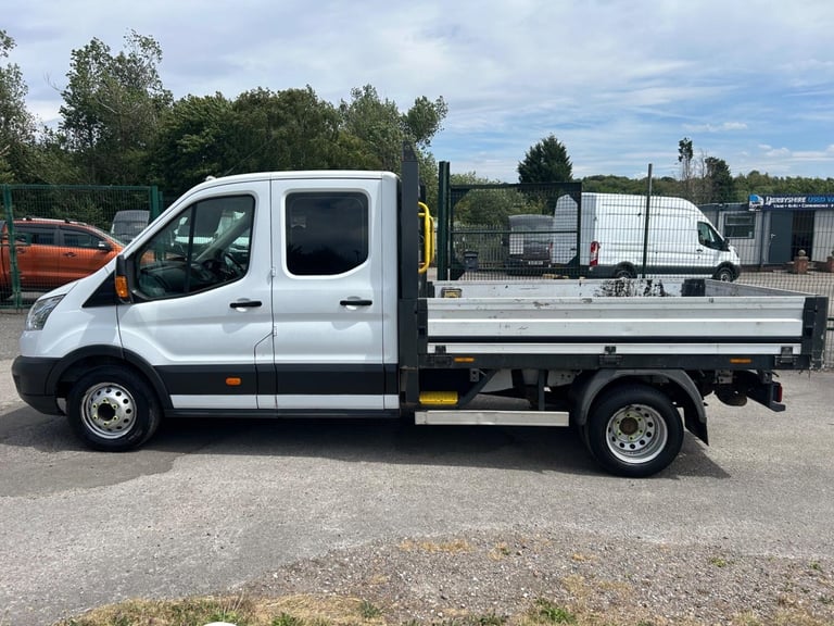 2016 Ford Transit 2.2 TDCi 350 Dropside 4dr Diesel Manual RWD L3 (219 g/km, 123 bhp) CHASSIS CAB ...