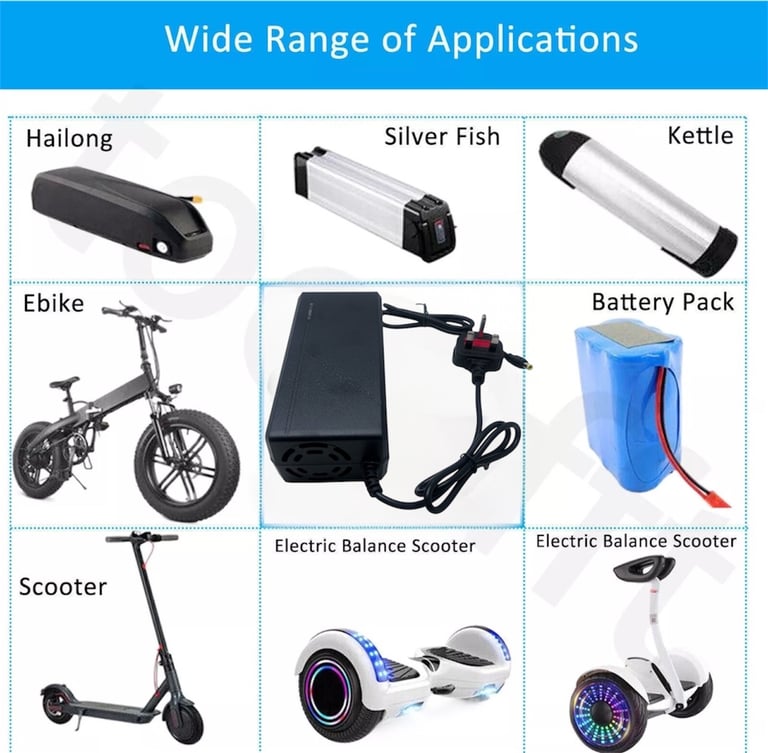 Electric bike charger bicycle charger scooter charger 