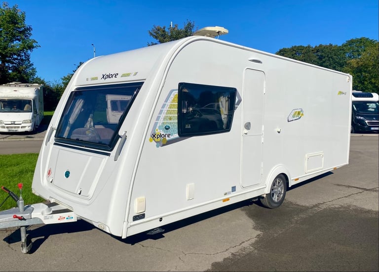 2019 Elddis Xplore 554. 4 Berth, Single Axle, Touring Caravan