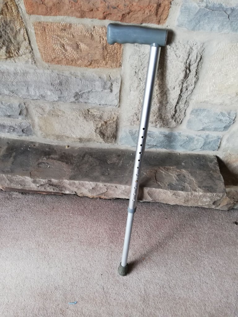 image for Adjustable metal walking stick 