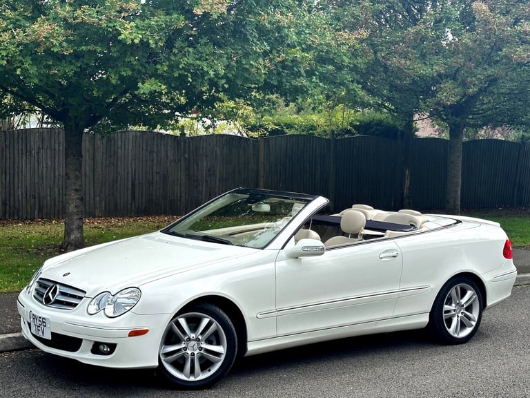 LEFT HAND DRIVE 2007 MERCEDES BENZ CLK350 3.5 PETROL [AUTOMATIC] CONVERTIBLE|LHD