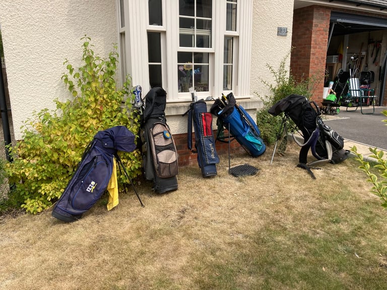 image for Golf Bags for Sale. Each complete with Golf Towel and Golf Umbrella.