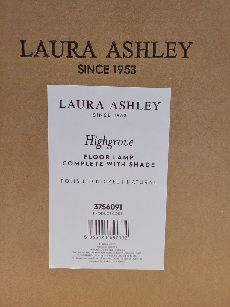 Laura Ashley lamp shade 