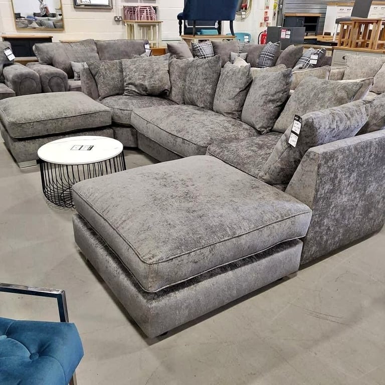 image for ❤️Order DYLAN U-Shape Jumbo Cord Sofa 🚛7 Seater + Corner❤️Amazing 25% OFF😘COD🚛Delivery💫