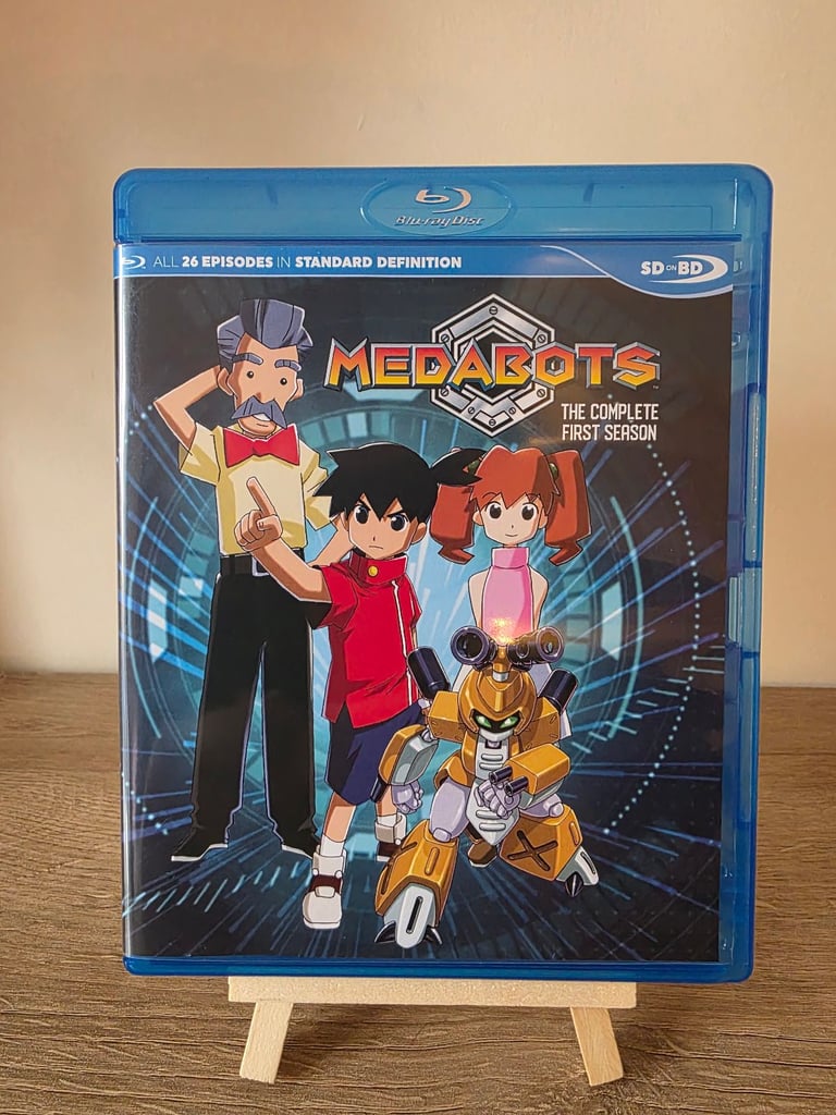 Medabots season 1,2,3 complete bluray sets (discotek)