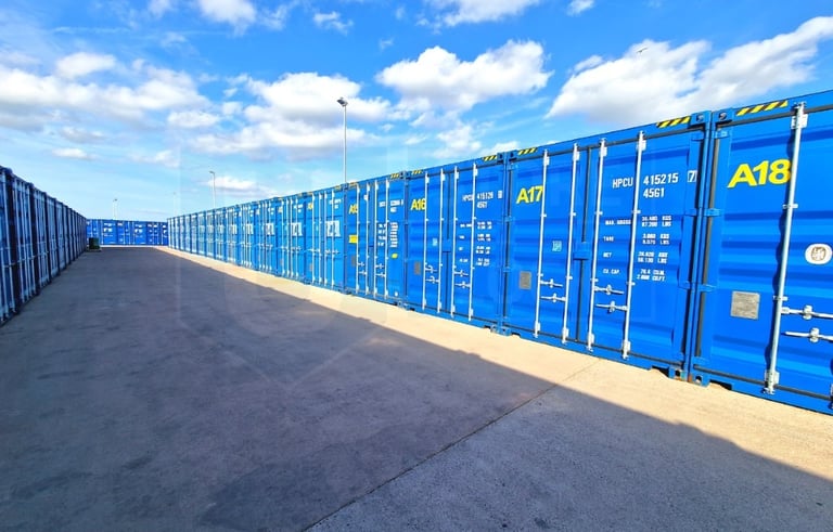 Self Storage Container Unit To Rent For Business & Personal Use - Birmingham - UStore ULock