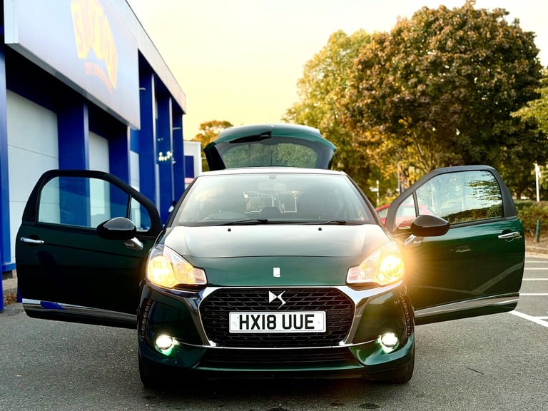 2018 DS Automobiles DS 3 1.2 PureTech Connected Chic Euro 6 3dr HATCHBACK Petrol Manual