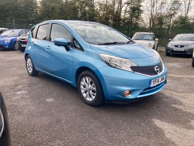 image for 2014 Nissan Note 1.2 12V ACENTA PREMIUM 5dr  (s/s) (80 ps) WITH SERVICE HISTORY Hatchback Petrol ...