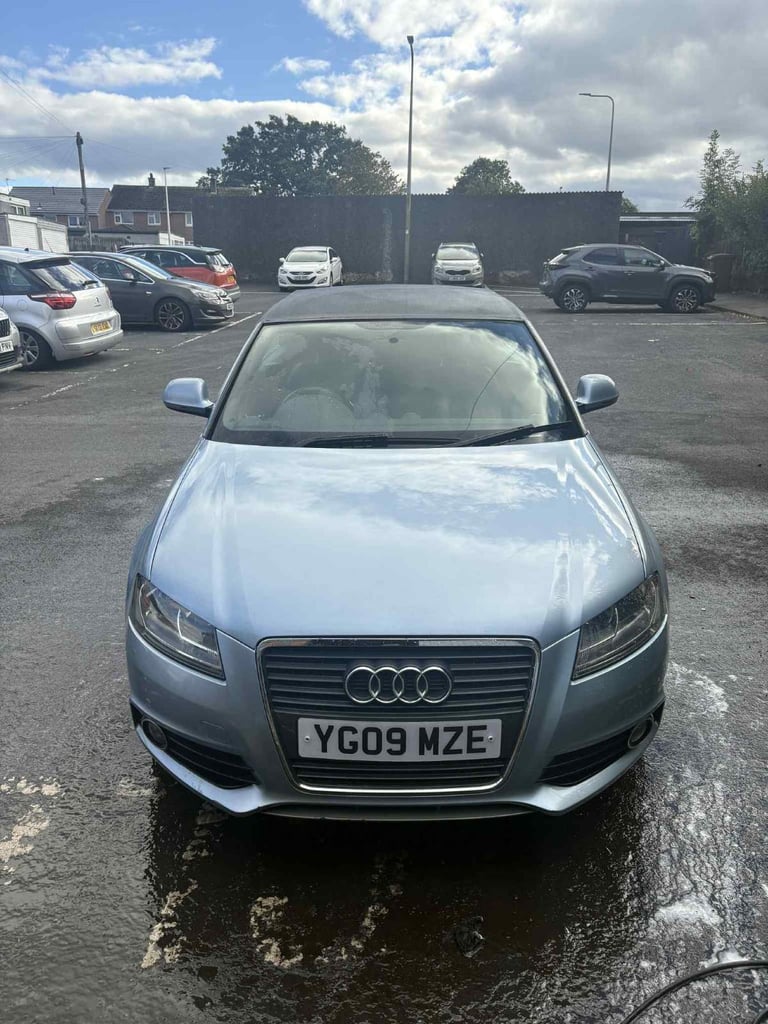 Audi, A3, Convertible, 2009, full service 162k Manual, 1896 (cc), 2 doors