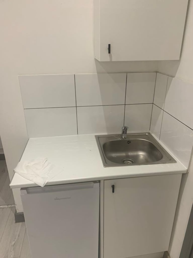 modern refurbished studio with En suite (Shared kitchen) 