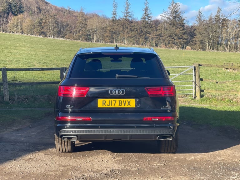 ULEZ COMPLIANT | 2017 AUDI Q7 S LINE V6 QUATTRO 7 SEATER SUV | 6 MONTHS WARRANTY
