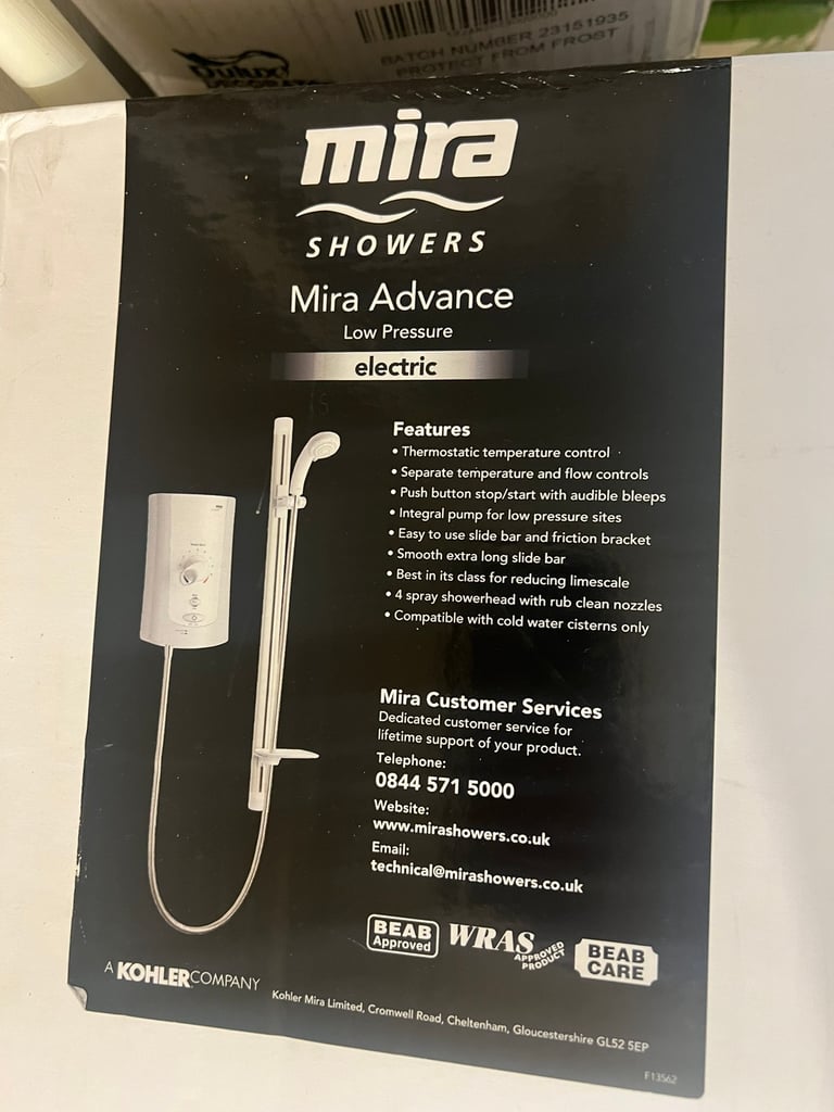 Mira Advance Low Pressure Electric Shower