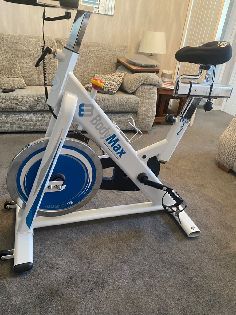 Bodymax B50 Tour Bodymax Spin Bike White And Blue Bodymax For Sale