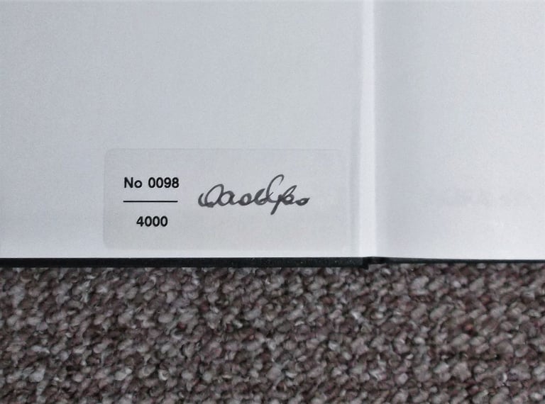 Signed limited edition of Millennium Images of Scotland No 98 of 4000, by Donald Ford.