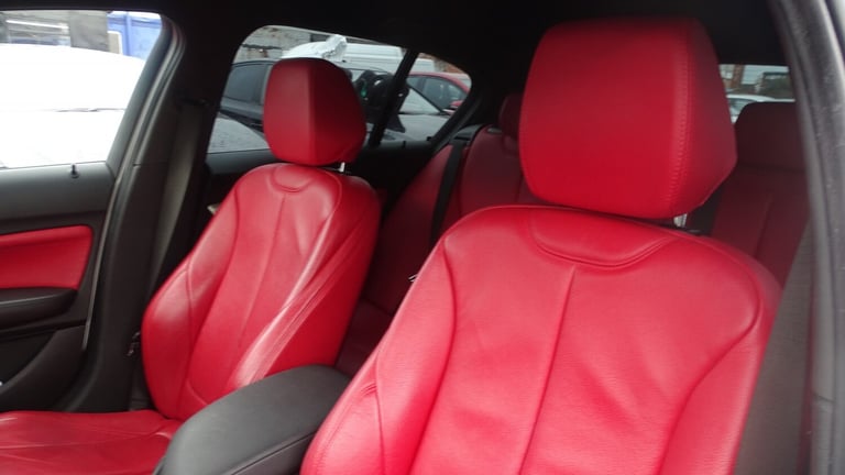 BMW 1 SERIES White Auto Petrol 2016 m sport red leather