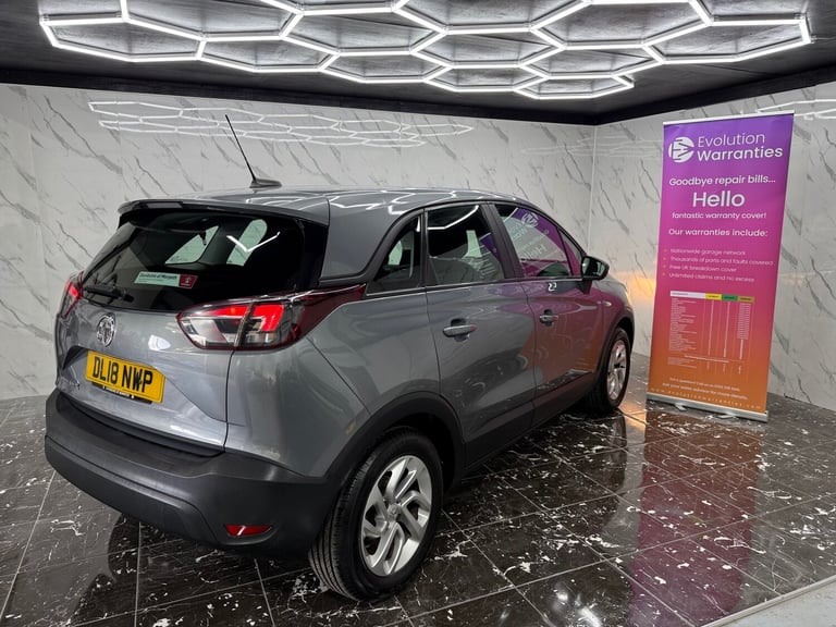 2018 Vauxhall Crossland X 1.2 SE SUV 5dr Petrol Manual Euro 6 (81 ps) HATCHBACK Petrol Manual