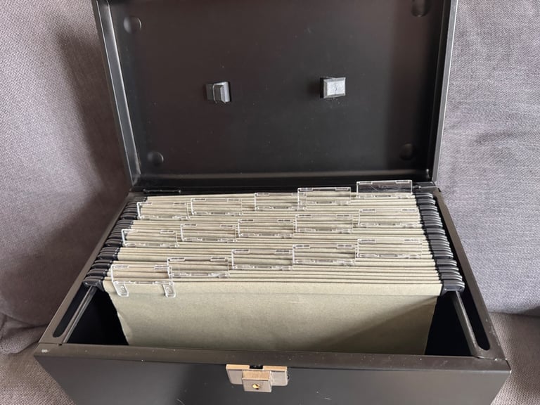 image for Portable small filing cabinet