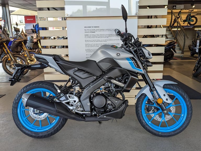 NEW 2025 Yamaha MT-125 ABS. Ice Storm. £5,250 On The Road (NO ADMIN FEES!)