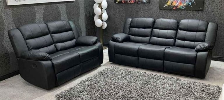 🔥BRAND NEW LEATHER RECLINER SOFA*FREE DELIVERY*