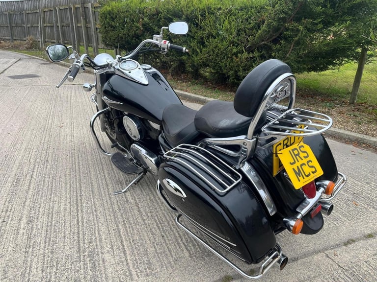 2007 07 KAWASAKI VN 1600 D6F CLASSIC TOURER CRUISER TOURING VN1600 BLACK