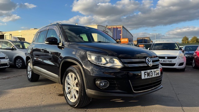 2013 Volkswagen Tiguan 1.4 TSI BlueMotion Tech SE Auto Ulez Free Warranted 58k Miles Only SUV Pet...