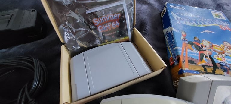 Nintendo N64 Console Japanese NTSC Bundle SummerCart64