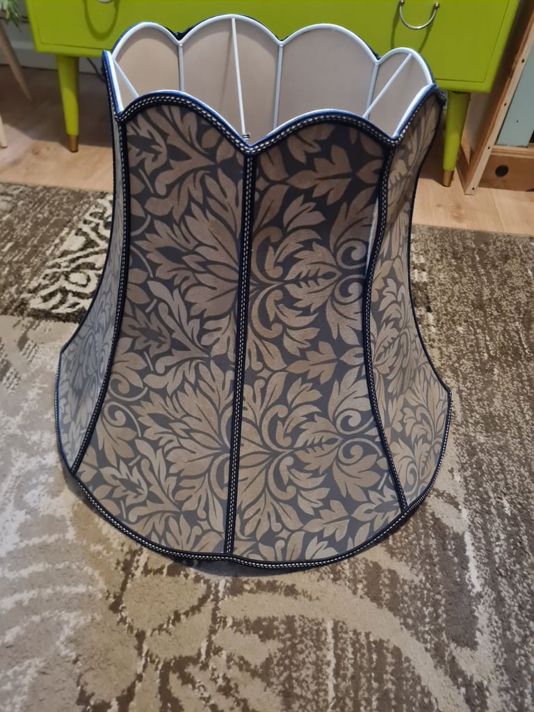 image for Vintage Large Standard lamp shade