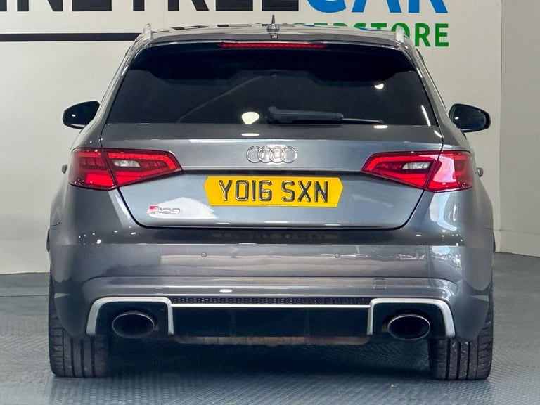 2016 Audi RS3 2.5 TFSI Sportback 5dr Petrol S Tronic quattro Euro 6 (s/s) (Nav) (367 ps) Hatchbac...