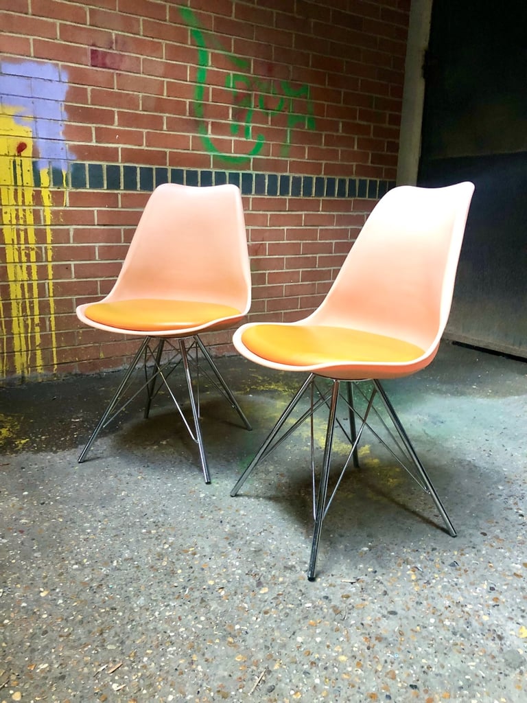 image for Funky orange chairs